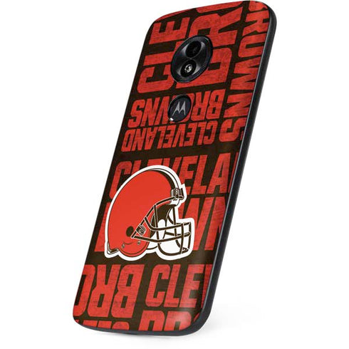 NFL Cleveland Browns - Blast Moto E5 Play Skin